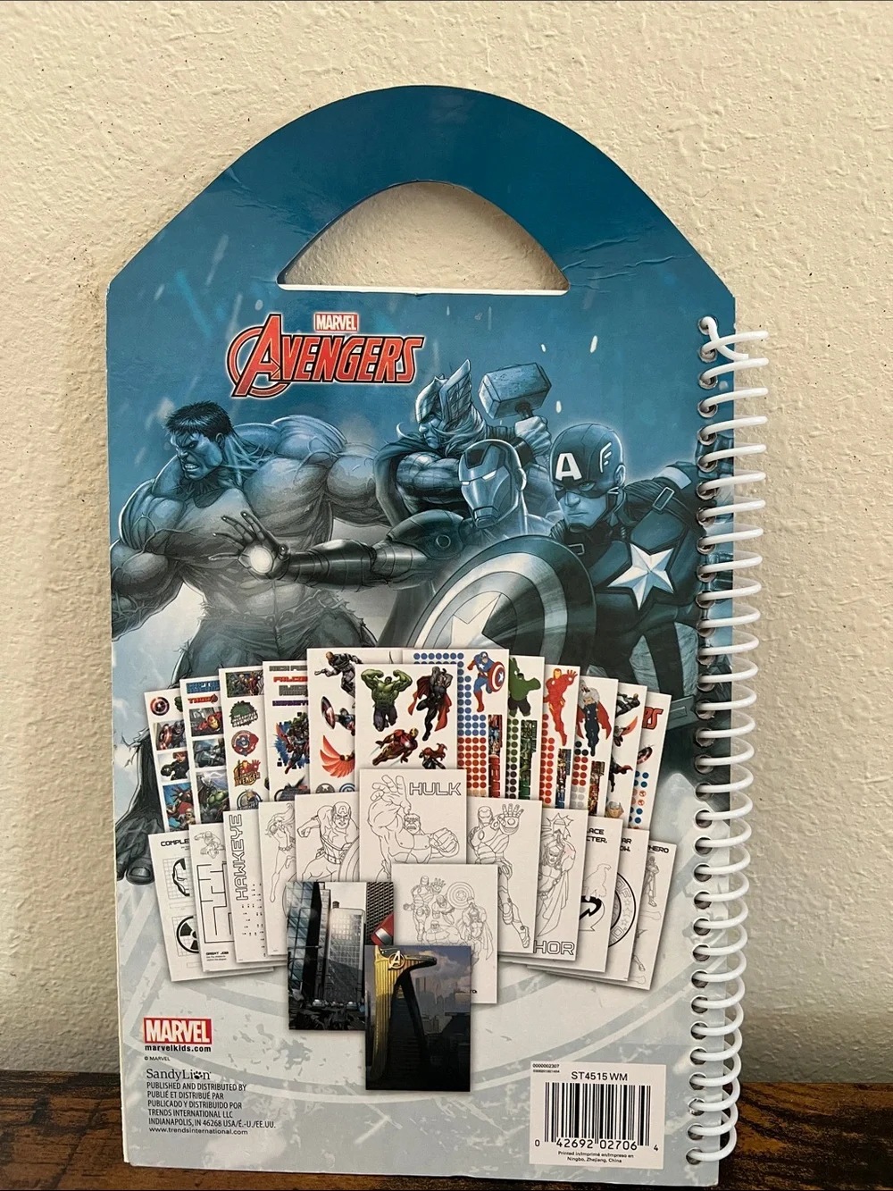 Marvel avengers stationary